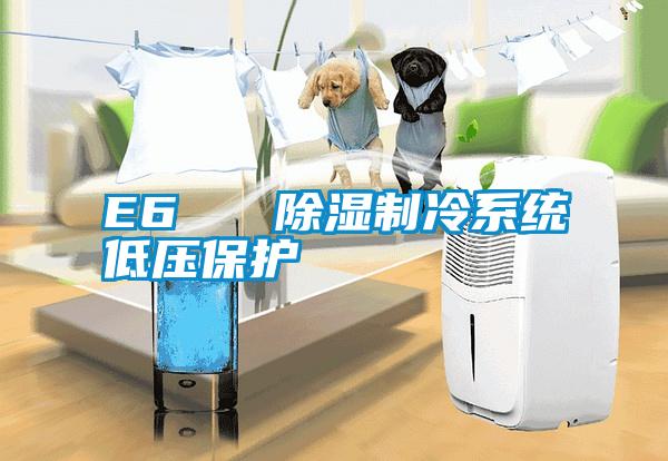 E6   除濕制冷系統低壓保護