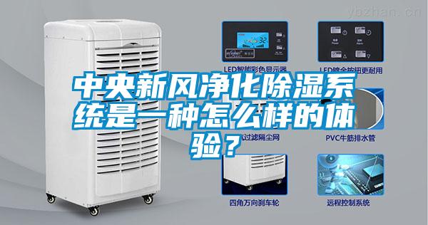 中央新風(fēng)凈化除濕系統(tǒng)是一種怎么樣的體驗(yàn)？