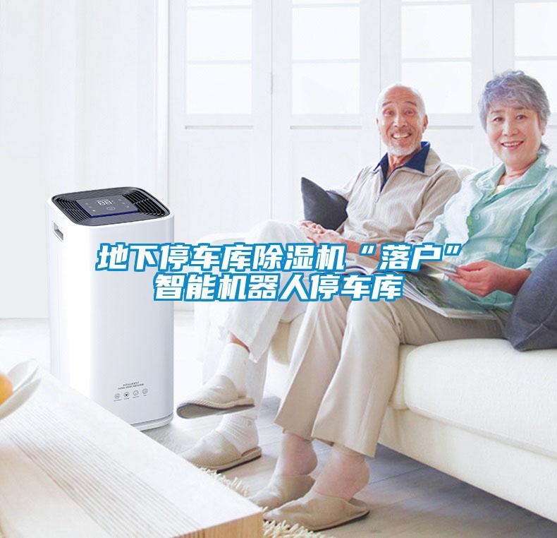 地下停車庫(kù)除濕機(jī)“落戶”智能機(jī)器人停車庫(kù)