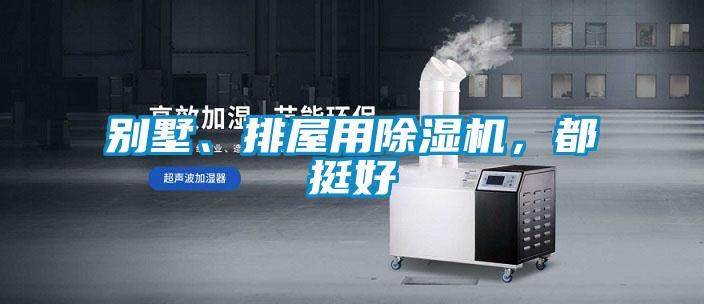 別墅、排屋用除濕機，都挺好