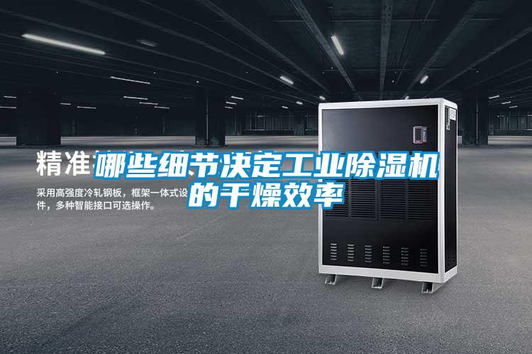 哪些細節決定工業除濕機的干燥效率