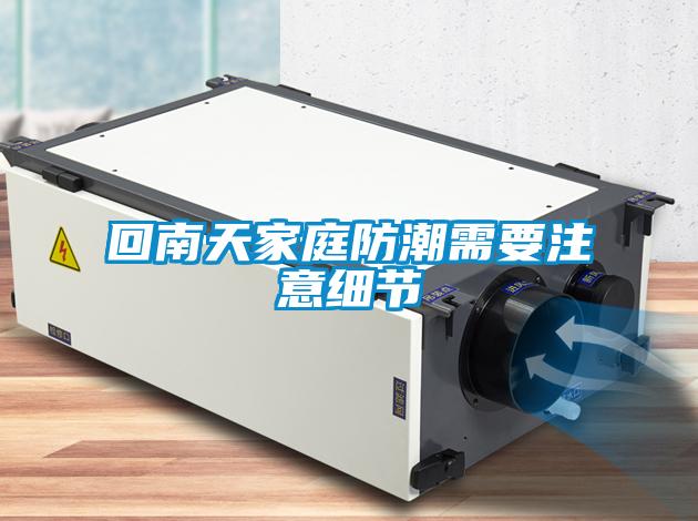 回南天家庭防潮需要注意細節