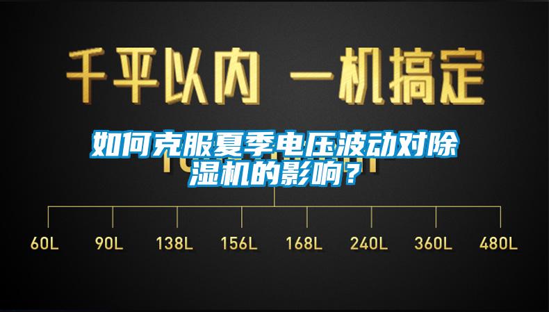 如何克服夏季電壓波動對除濕機的影響？