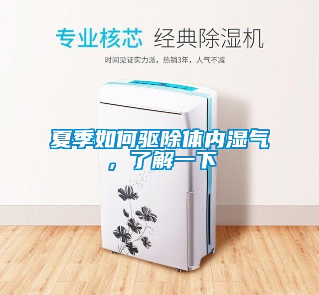 夏季如何驅除體內濕氣，了解一下