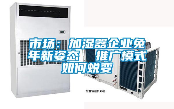 市場：加濕器企業兔年新姿態  推廣模式如何蛻變