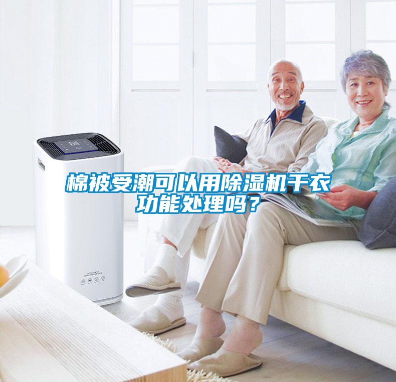 棉被受潮可以用除濕機(jī)干衣功能處理嗎？