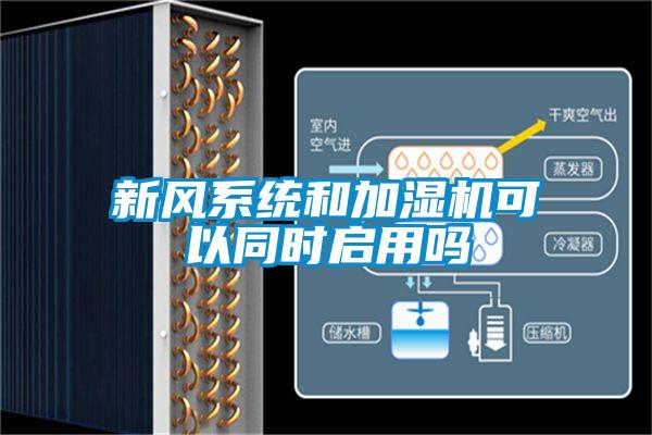 新風系統和加濕機可以同時啟用嗎