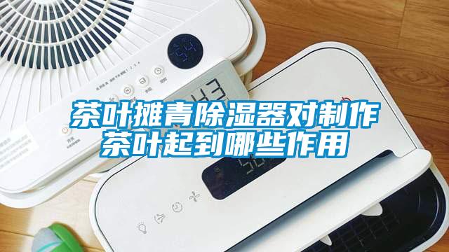 茶葉攤青除濕器對(duì)制作茶葉起到哪些作用