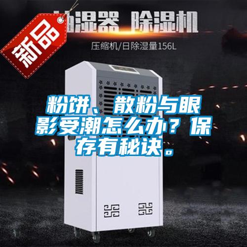 粉餅、散粉與眼影受潮怎么辦？保存有秘訣。