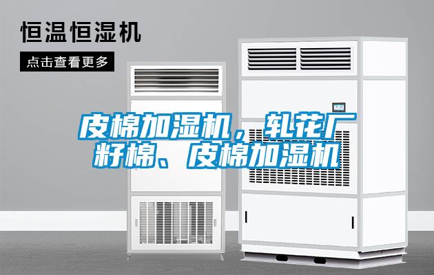 皮棉加濕機,軋花廠籽棉、皮棉加濕機