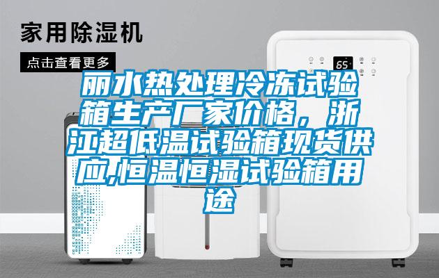 麗水熱處理冷凍試驗箱生產廠家價格，浙江超低溫試驗箱現貨供應,恒溫恒濕試驗箱用途