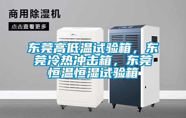 東莞高低溫試驗箱，東莞冷熱沖擊箱，東莞恒溫恒濕試驗箱
