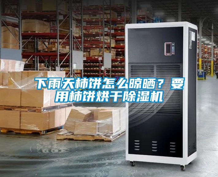 下雨天柿餅怎么晾曬？要用柿餅烘干除濕機