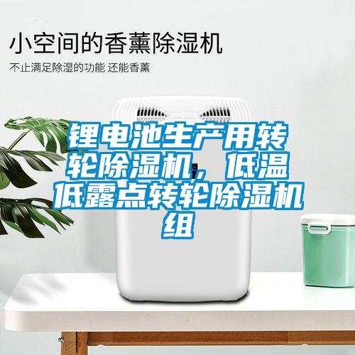 鋰電池生產(chǎn)用轉(zhuǎn)輪除濕機(jī)，低溫低露點(diǎn)轉(zhuǎn)輪除濕機(jī)組