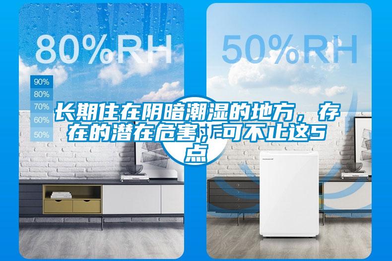 長期住在陰暗潮濕的地方，存在的潛在危害，可不止這5點