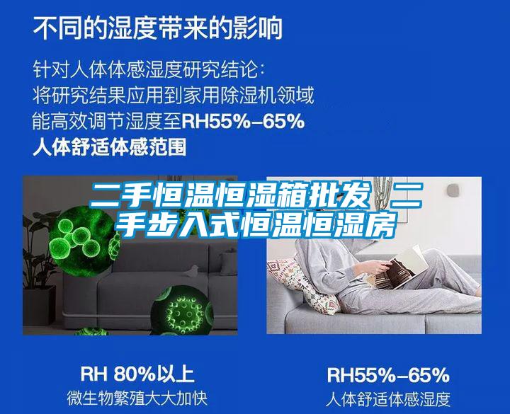 二手恒溫恒濕箱批發(fā) 二手步入式恒溫恒濕房