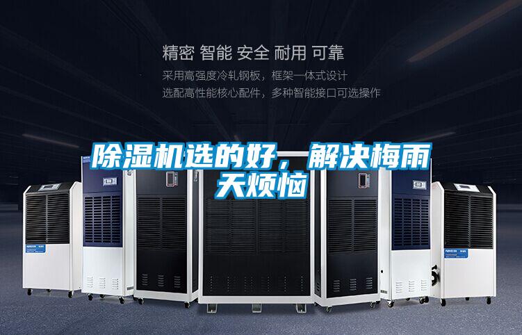 除濕機選的好，解決梅雨天煩惱