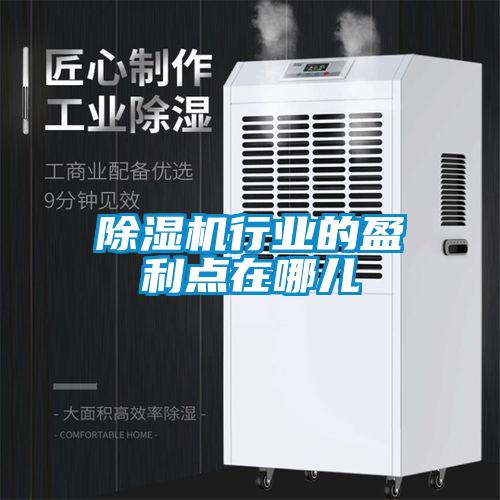 除濕機行業的盈利點在哪兒