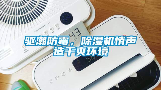 驅潮防霉，除濕機悄聲造干爽環境