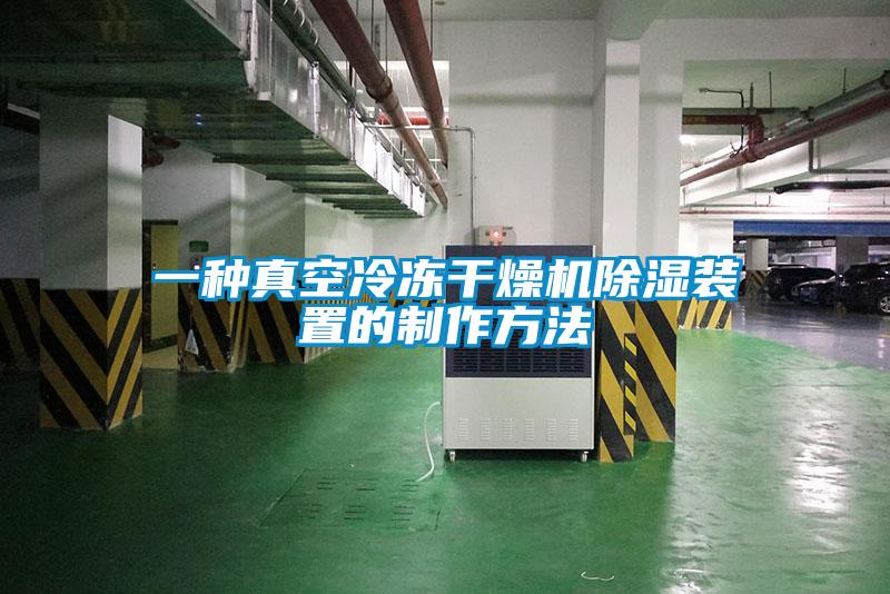 一種真空冷凍干燥機(jī)除濕裝置的制作方法