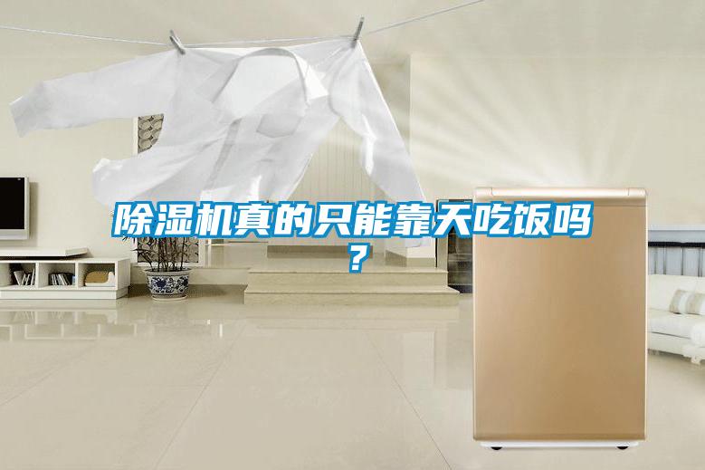 除濕機真的只能靠天吃飯嗎？