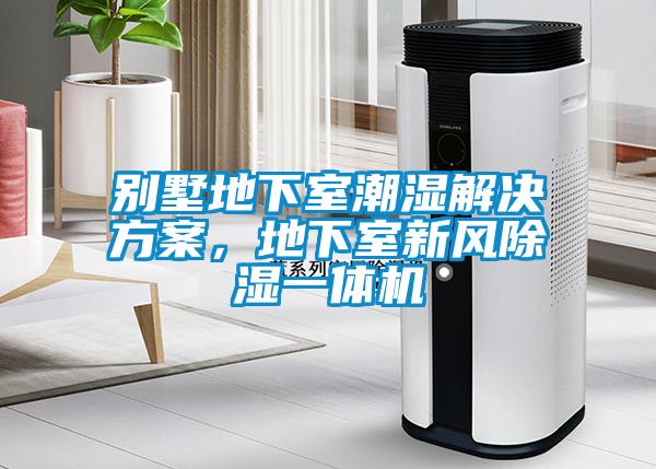 別墅地下室潮濕解決方案，地下室新風除濕一體機