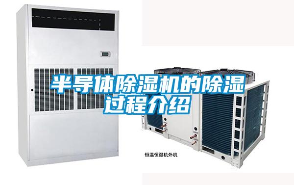 半導(dǎo)體除濕機的除濕過程介紹