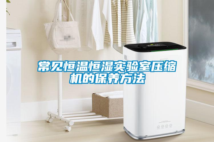 常見恒溫恒濕實驗室壓縮機的保養方法