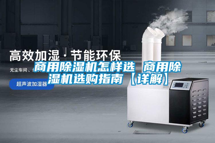 商用除濕機(jī)怎樣選 商用除濕機(jī)選購指南【詳解】
