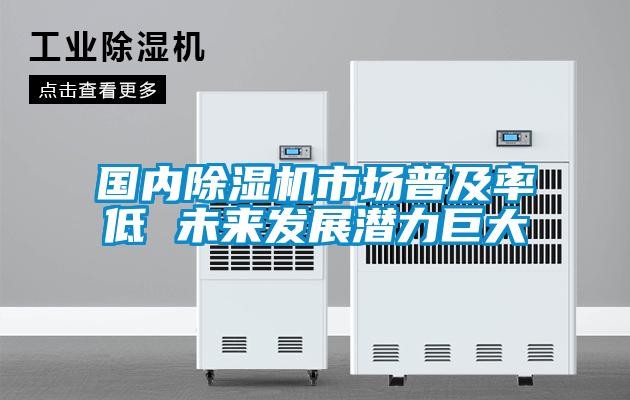 國內除濕機市場普及率低 未來發展潛力巨大