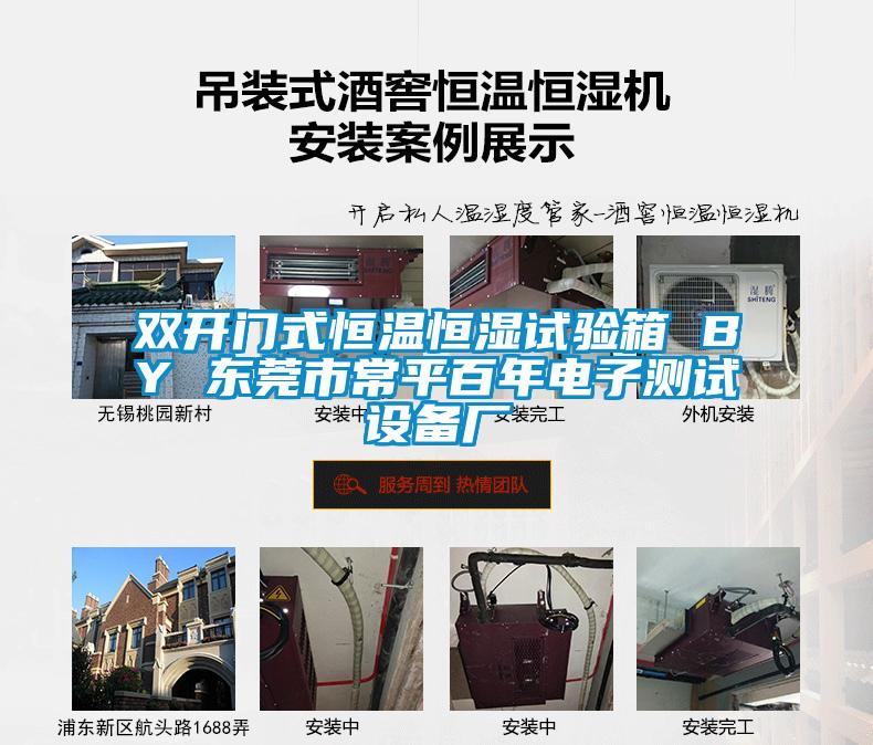 雙開門式恒溫恒濕試驗(yàn)箱 BY 東莞市常平百年電子測(cè)試設(shè)備廠