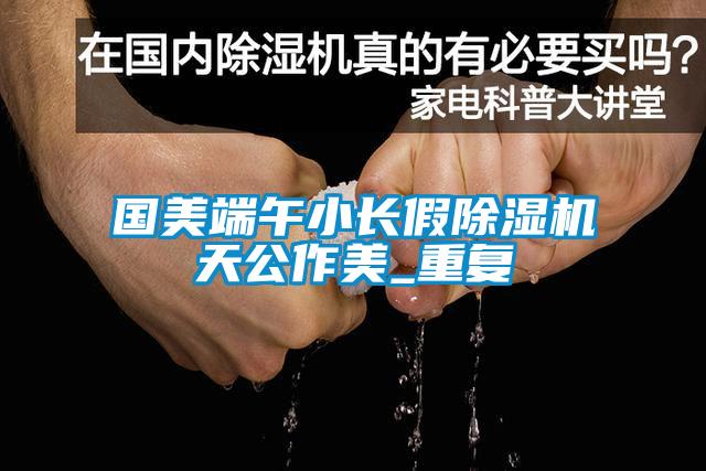 國美端午小長假除濕機天公作美_重復