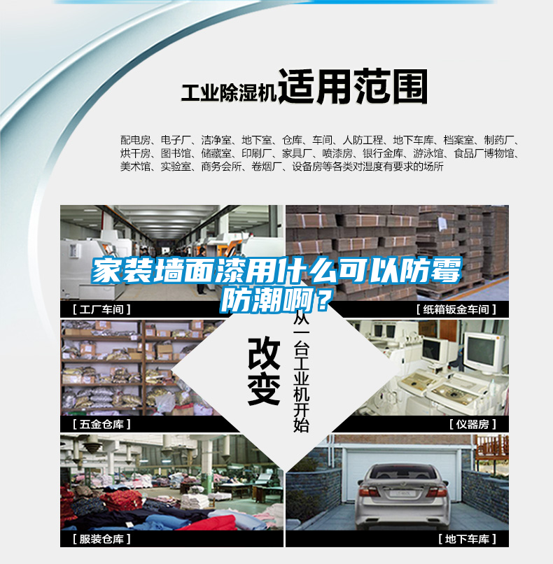 家裝墻面漆用什么可以防霉防潮啊？