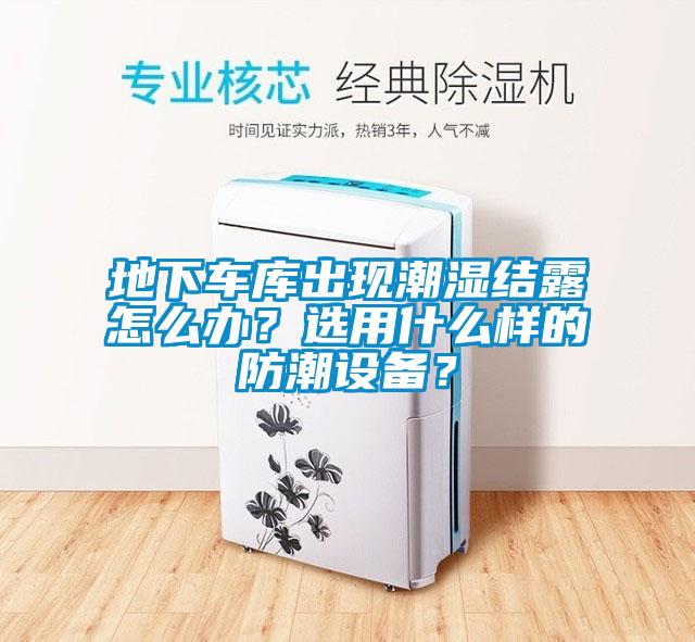地下車庫出現潮濕結露怎么辦？選用什么樣的防潮設備？