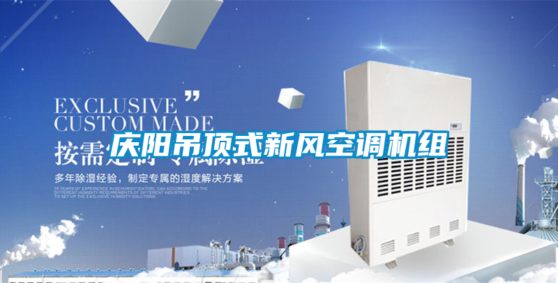 慶陽吊頂式新風空調機組