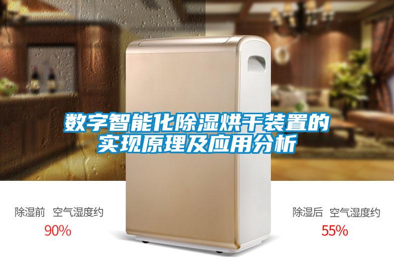 數字智能化除濕烘干裝置的實現原理及應用分析