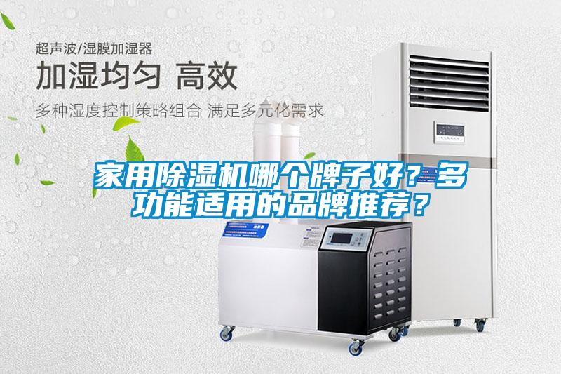 家用除濕機哪個牌子好？多功能適用的品牌推薦？