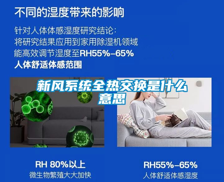 新風系統全熱交換是什么意思