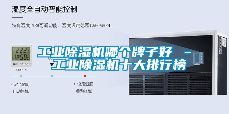 工業除濕機哪個牌子好 – 工業除濕機十大排行榜