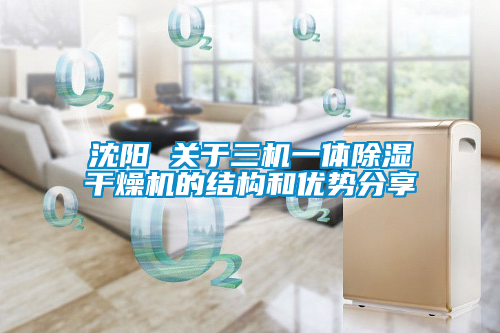 沈陽 關于三機一體除濕干燥機的結構和優勢分享