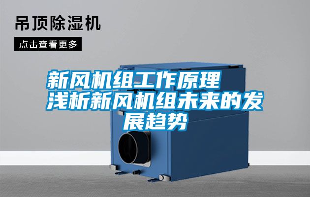 新風機組工作原理   淺析新風機組未來的發展趨勢