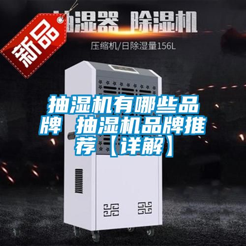 抽濕機有哪些品牌 抽濕機品牌推薦【詳解】