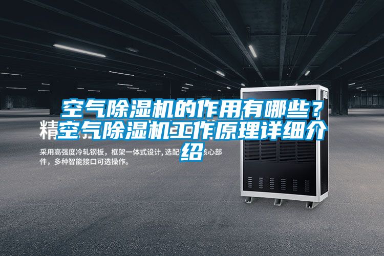 空氣除濕機的作用有哪些？空氣除濕機工作原理詳細介紹
