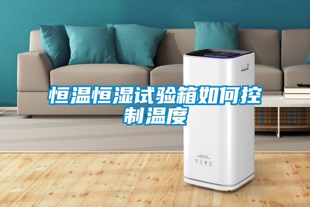 恒溫恒濕試驗箱如何控制溫度