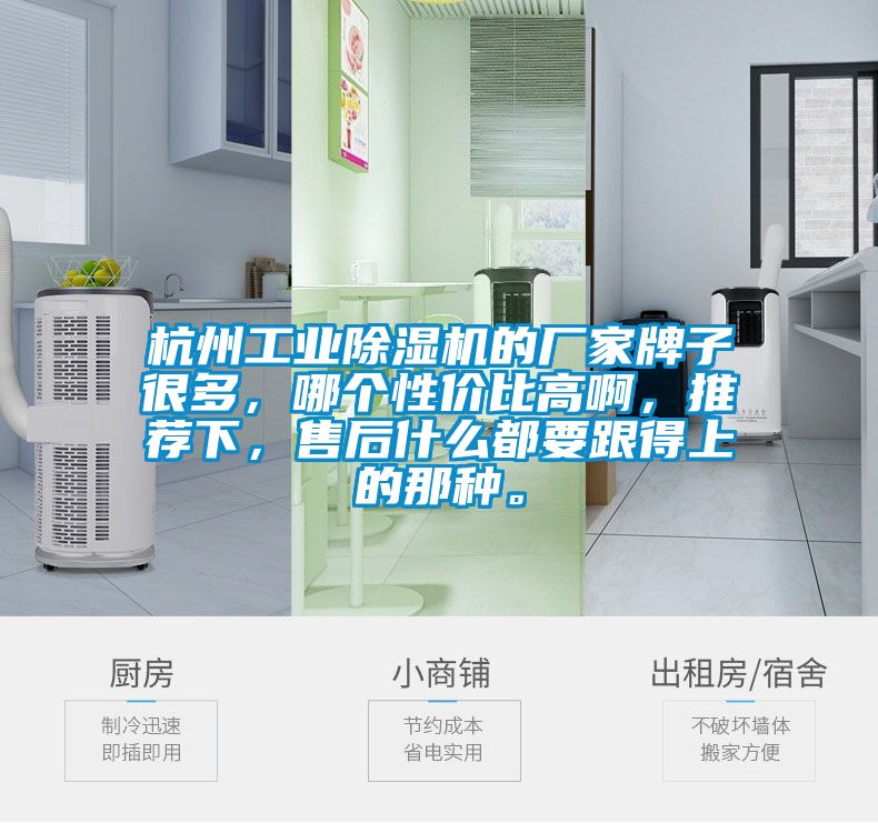 杭州工業除濕機的廠家牌子很多，哪個性價比高啊，推薦下，售后什么都要跟得上的那種。