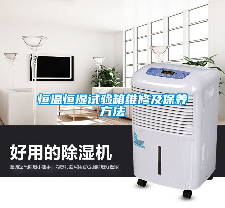 恒溫恒濕試驗箱維修及保養方法