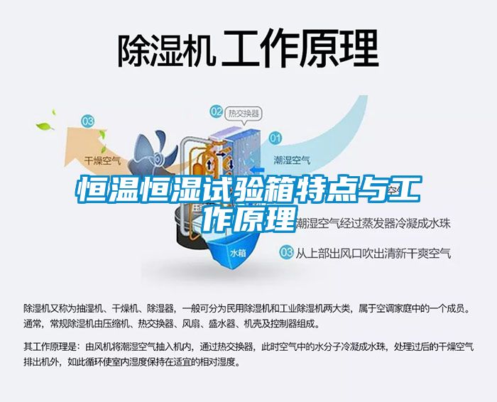 恒溫恒濕試驗箱特點與工作原理