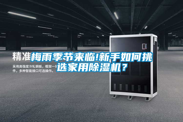 梅雨季節來臨!新手如何挑選家用除濕機？