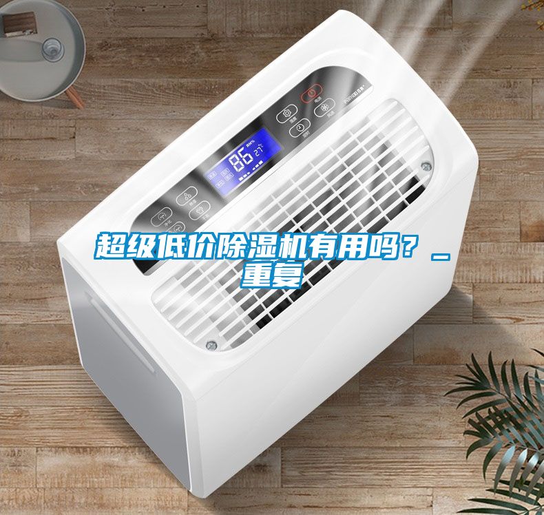超級低價除濕機有用嗎？_重復