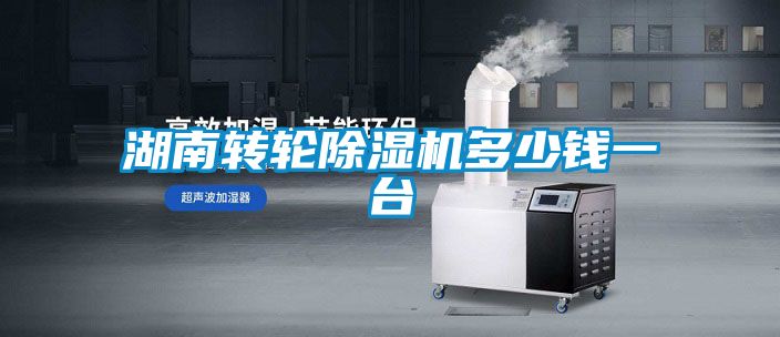 湖南轉輪除濕機多少錢一臺